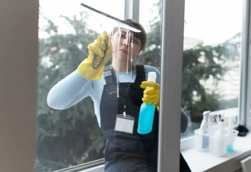 Nettoyage de vitres intérieures et extérieures à la Chaize-le-Vicomte
